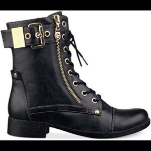 paulla combat booties